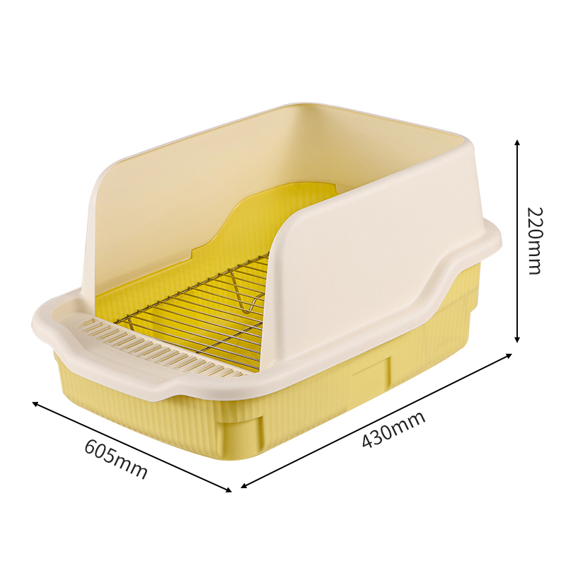 High-sided Splash-proof Open Dog Training Toilet
