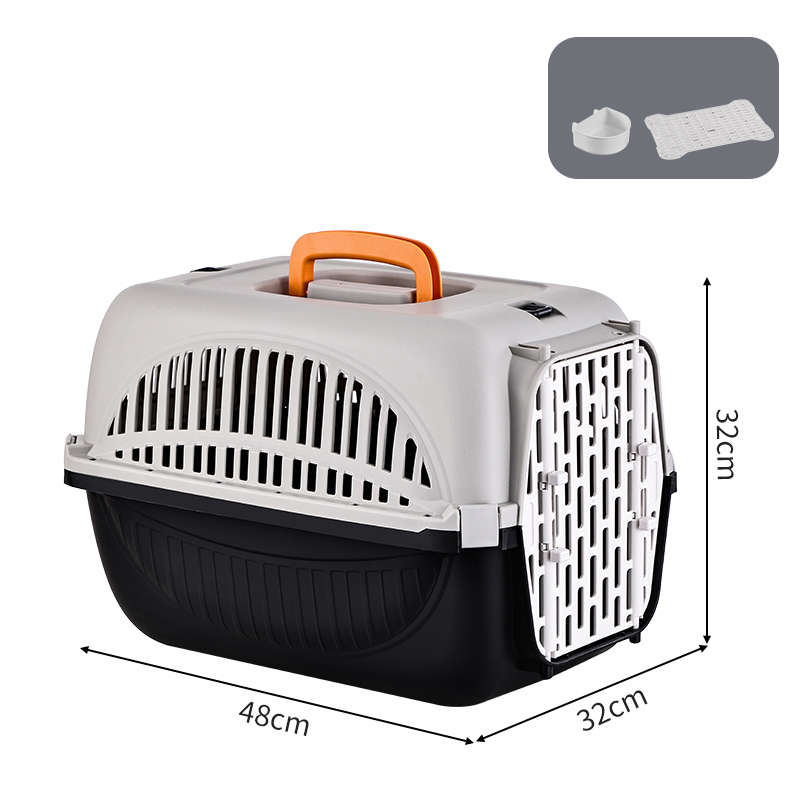 Portable Travel Pet Carrier for Cats and Small Dogs with Safe Lock