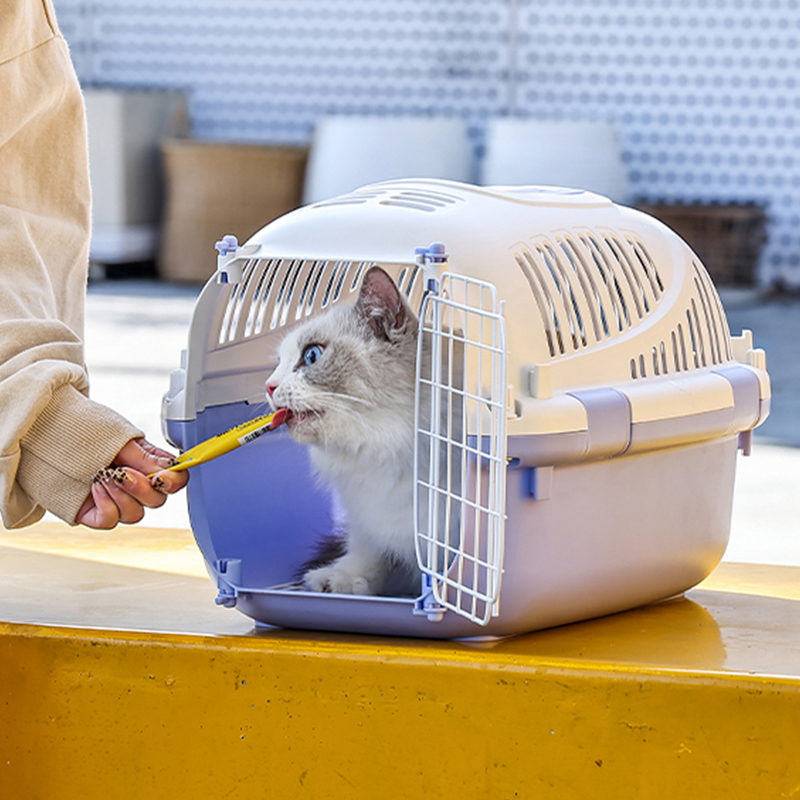 Dual-lock Cat Travel Carrier Airline & Outdoor Use