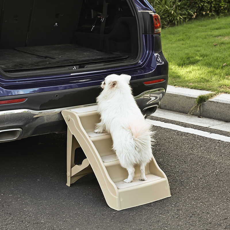 Anti-slip And Joint-friendly Spacious Foldable Pet Ramp