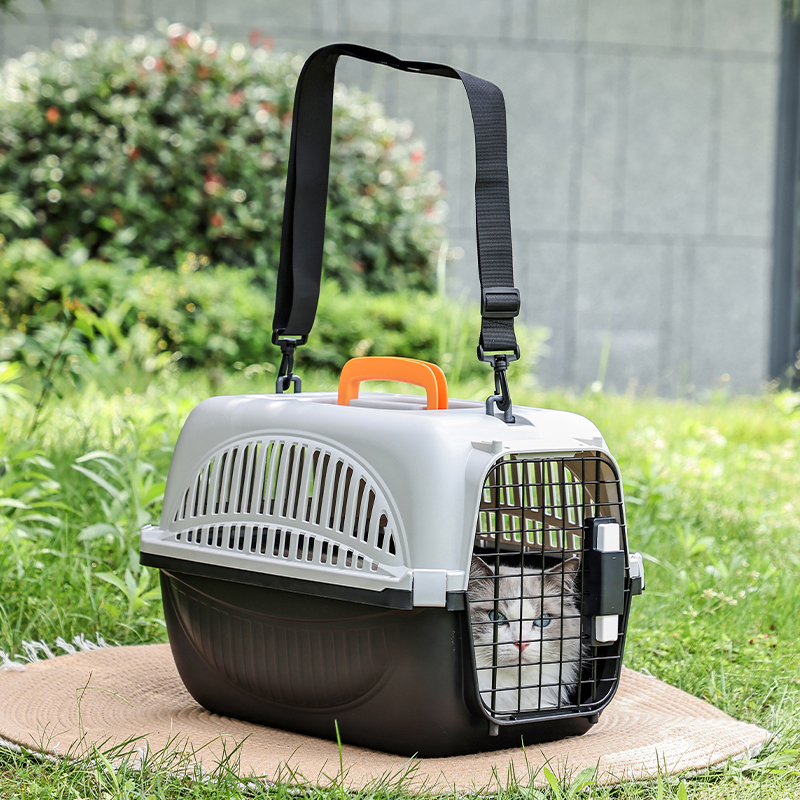 Portable Travel Pet Carrier for Cats and Small Dogs with Safe Lock