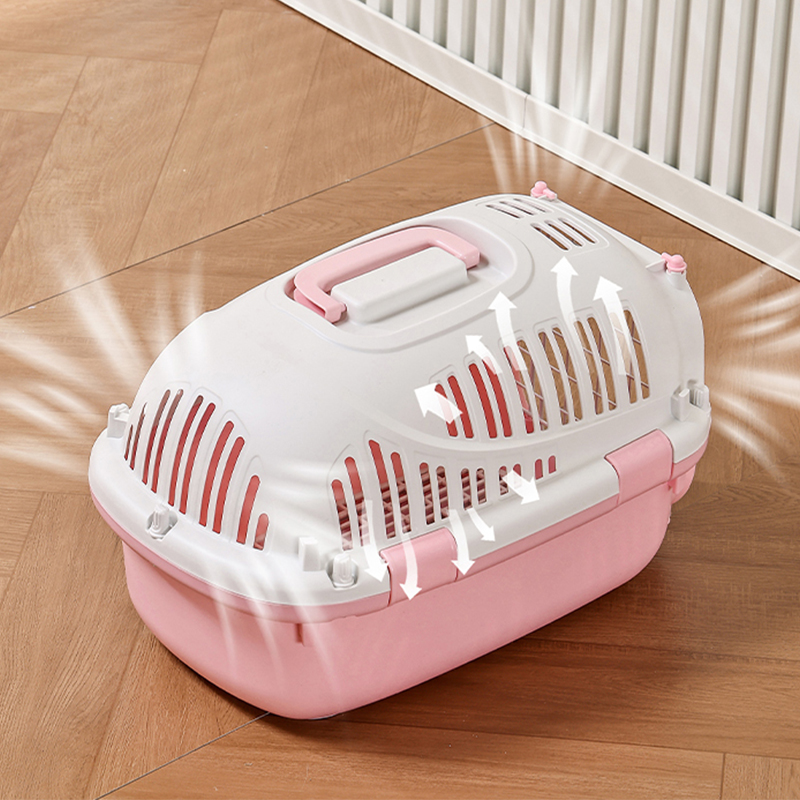 Dual-lock Cat Travel Carrier Airline & Outdoor Use