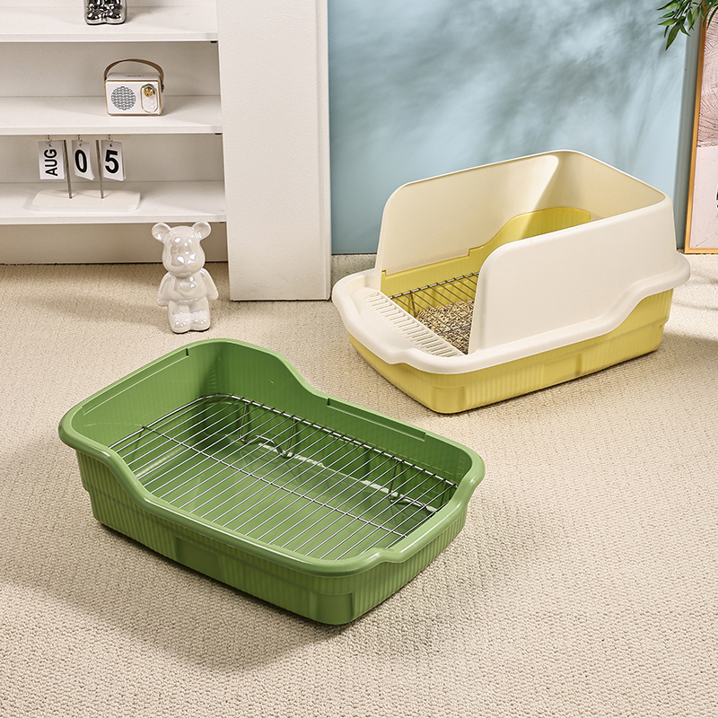 High-sided Splash-proof Open Dog Training Toilet