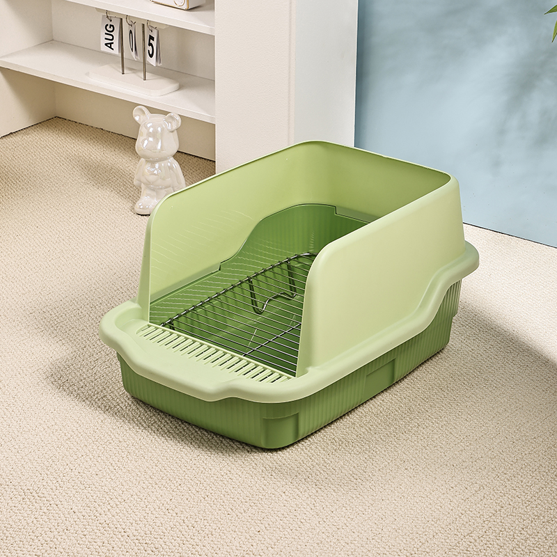 High-sided Splash-proof Open Dog Training Toilet