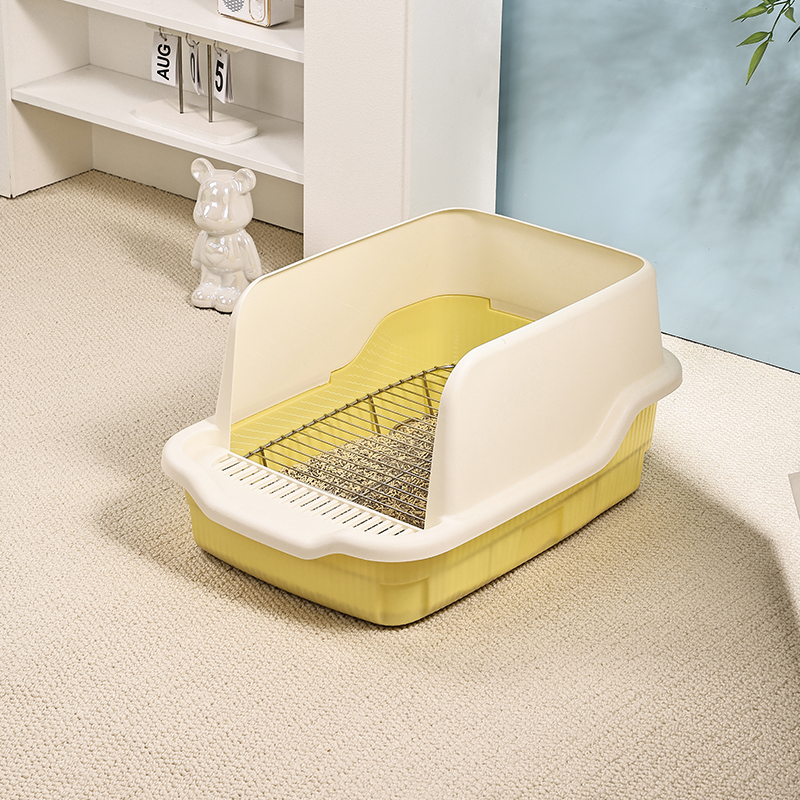 High-sided Splash-proof Open Dog Training Toilet