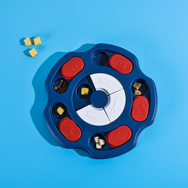 Interactive Puzzle Feeder Toy for Cats and Dogs