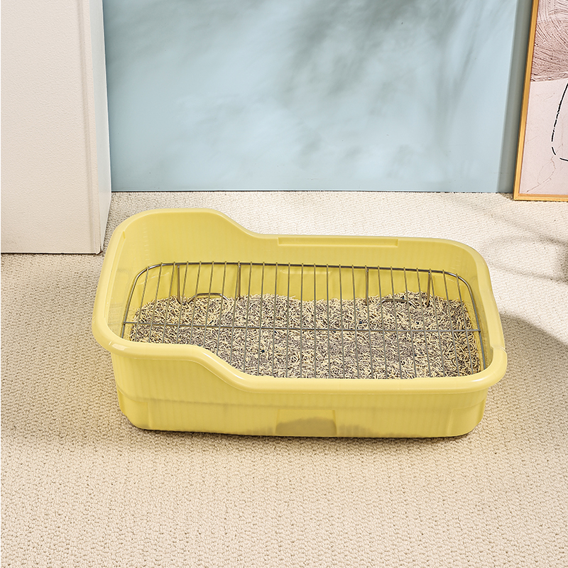 High-sided Splash-proof Open Dog Training Toilet
