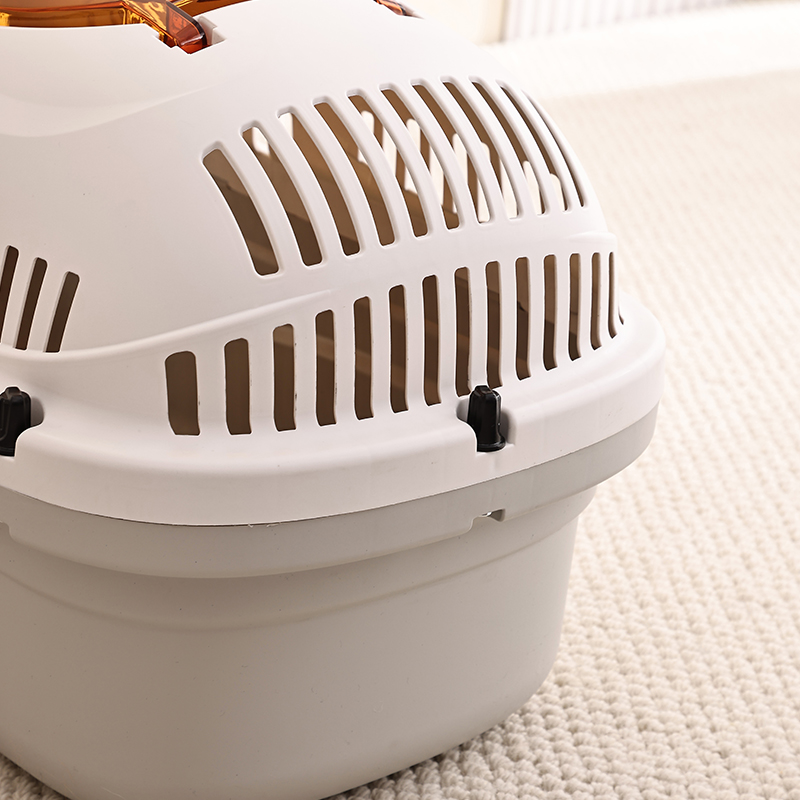 Easy Feeding & Portable Escape-proof Airline Pet Carrier