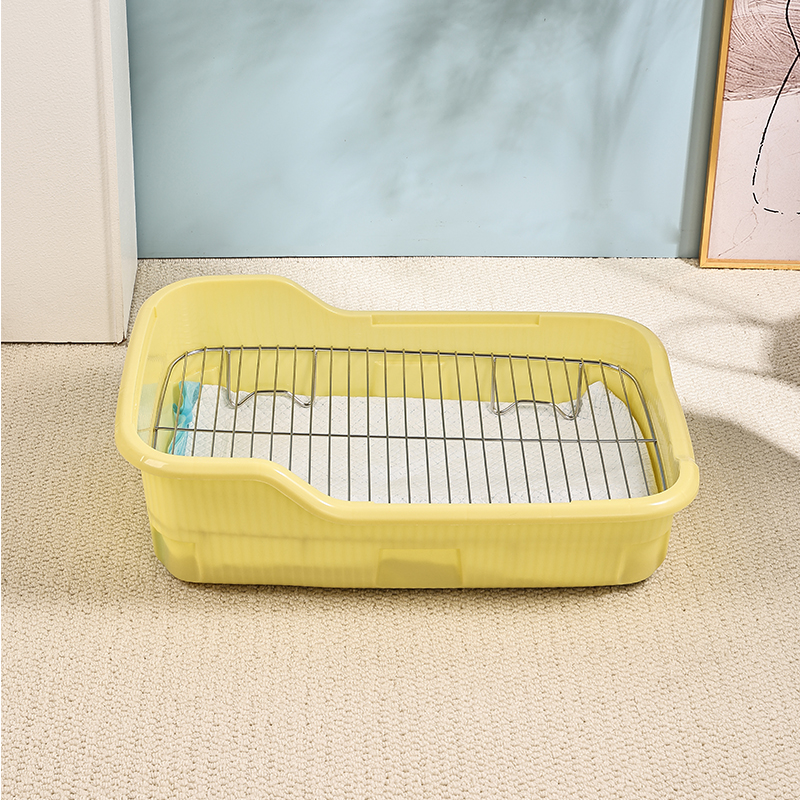 High-sided Splash-proof Open Dog Training Toilet