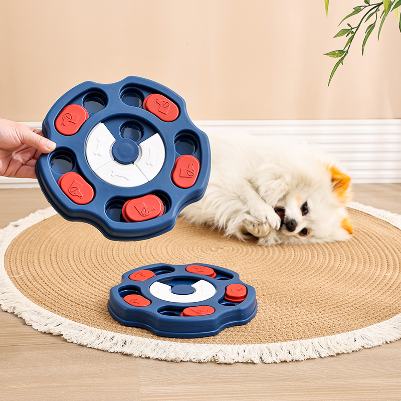 Interactive Puzzle Feeder Toy for Cats and Dogs