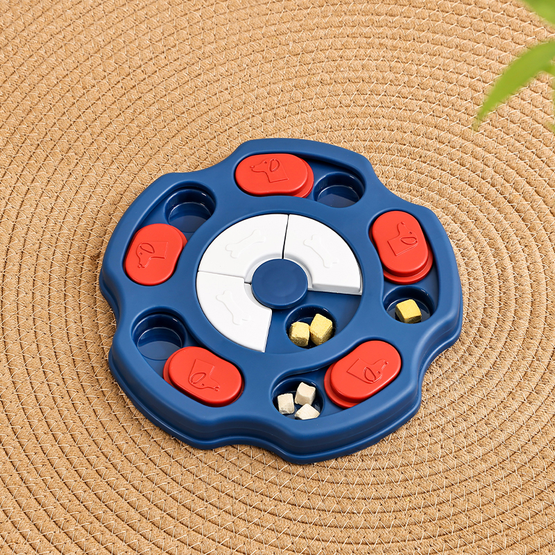 Interactive Puzzle Feeder Toy for Cats and Dogs