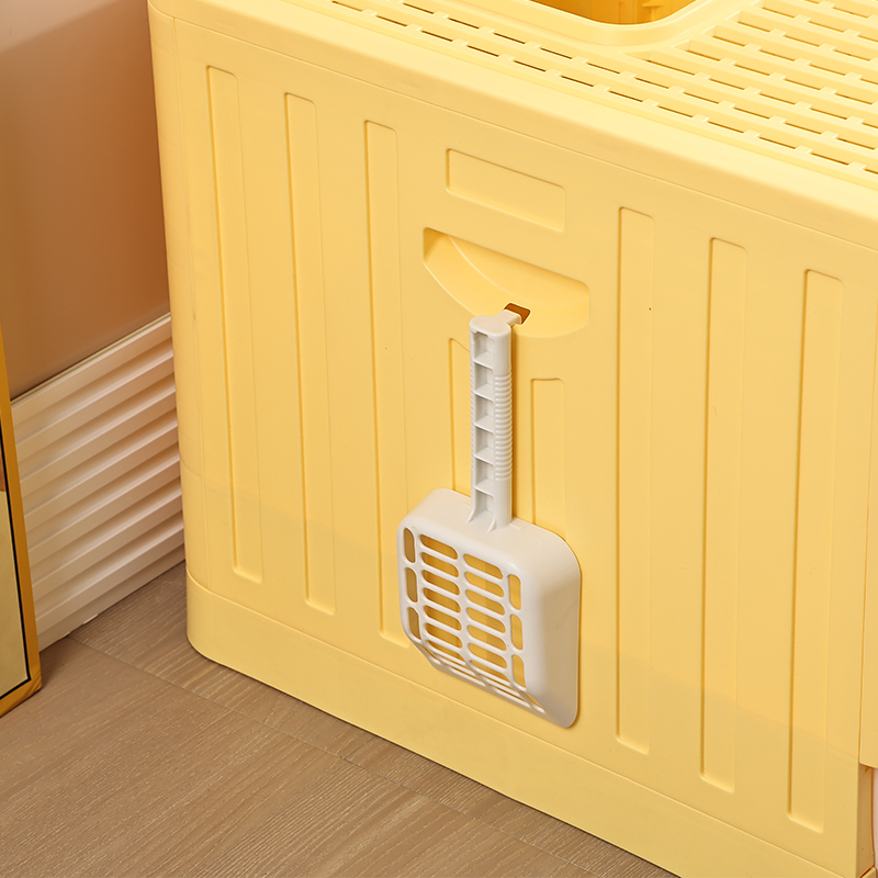 Splash-proof and Leak-proof Spacious Drawer Cat Litter Box