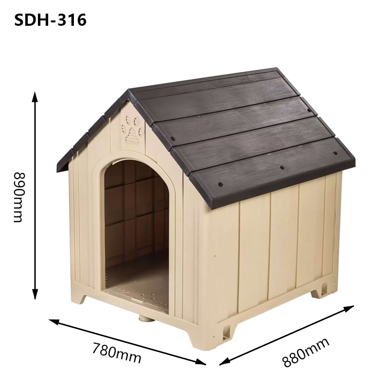 Large Weatherproof Outdoor Dog House
