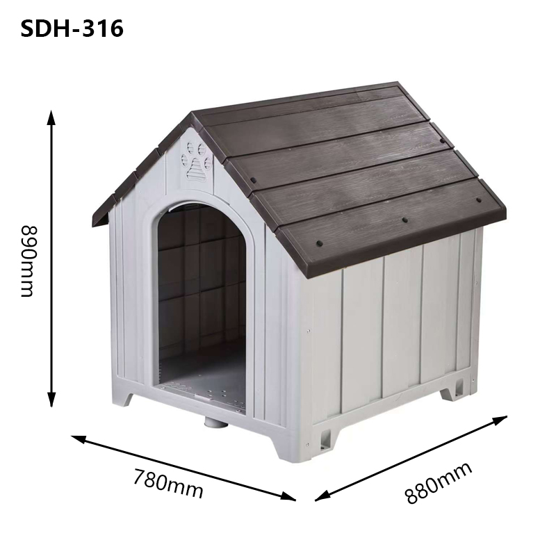 Large Weatherproof Outdoor Dog House