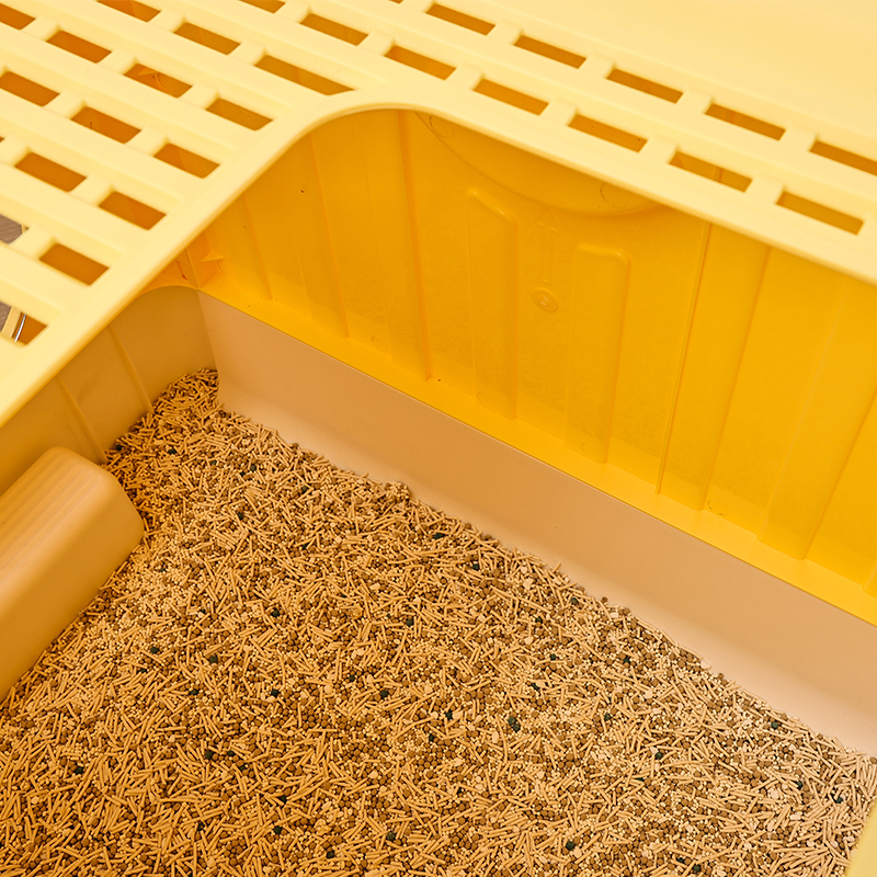 Splash-proof and Leak-proof Spacious Drawer Cat Litter Box