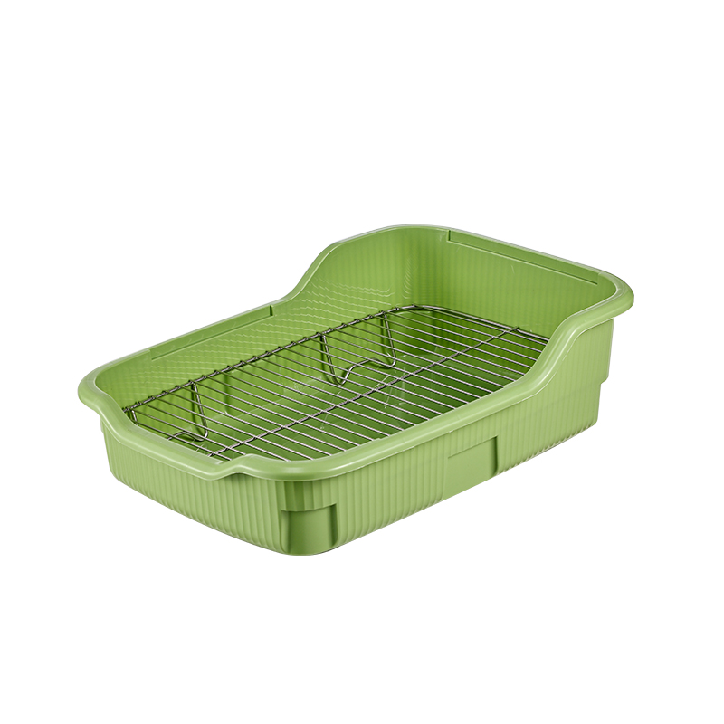 High-sided Splash-proof Open Dog Training Toilet