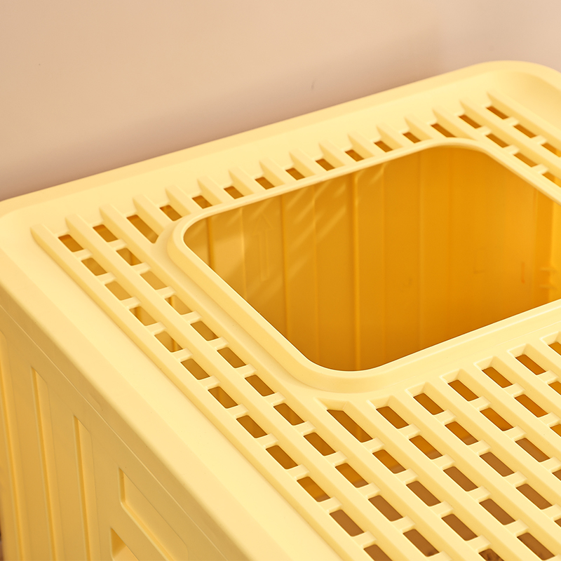 Splash-proof and Leak-proof Spacious Drawer Cat Litter Box