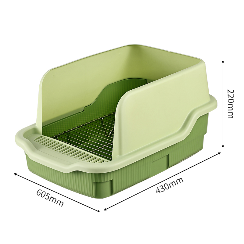 High-sided Splash-proof Open Dog Training Toilet