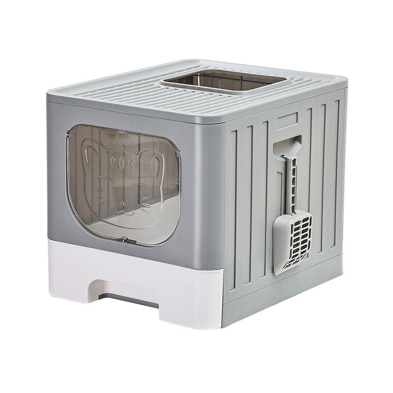 Splash-proof and Leak-proof Spacious Drawer Cat Litter Box